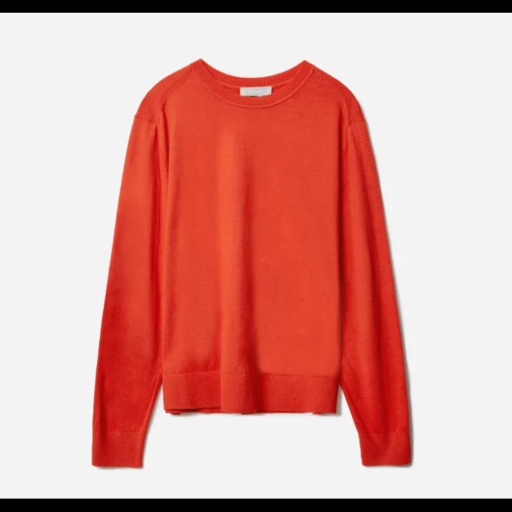 Everlane red sweater